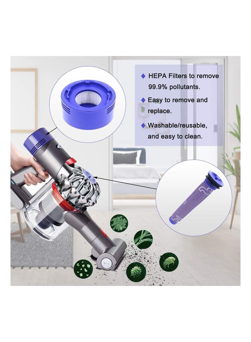 2-Piece Filters kit for Dyson V7 V8 Cordless Vacuum - Image 4