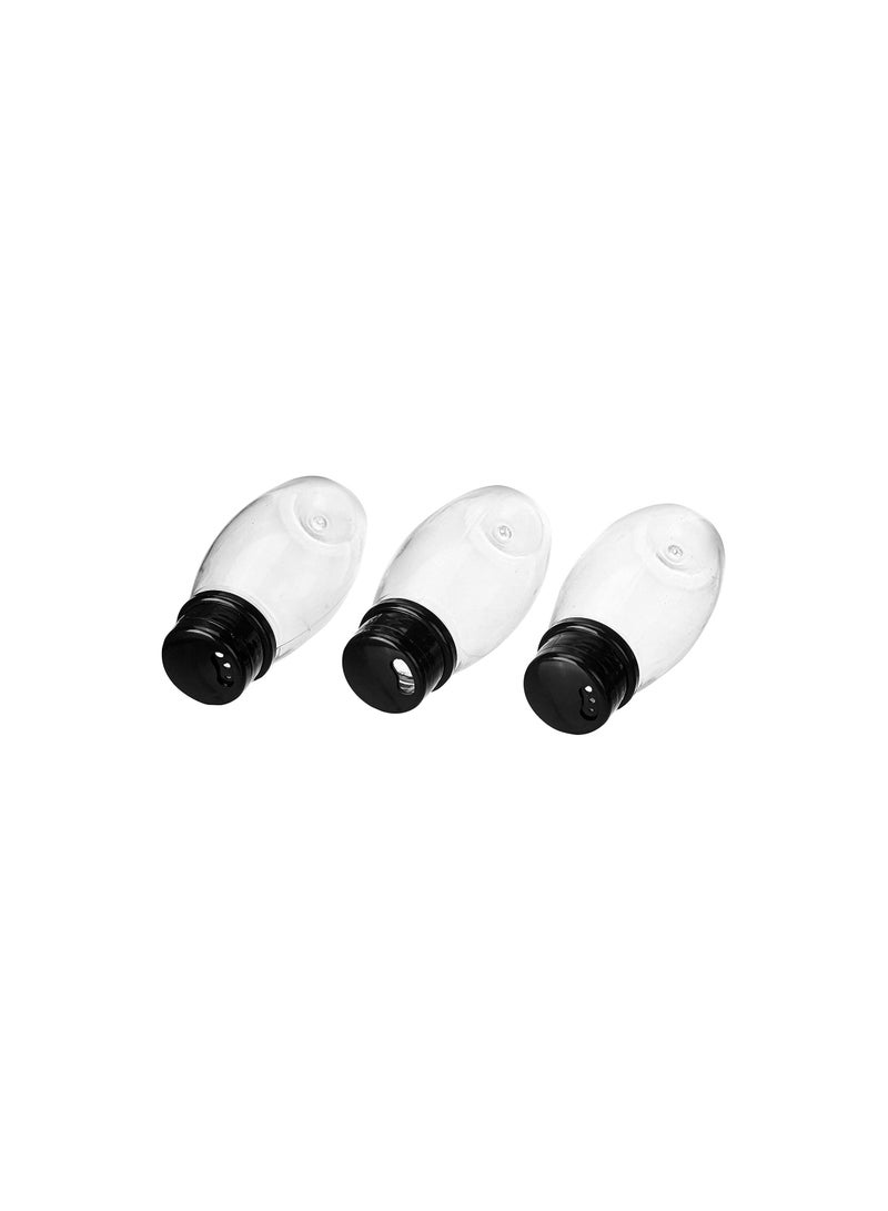 Upright Revolving Plastic Spice Rack Ovals 8 Pcs Silver - Image 5