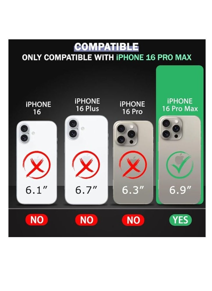 Generic Screen Protector for iPhone 16 Pro Max tempered Glass Screen Protector 9H hardness Scratch Resistance iPhone 16 Pro Max edge to edge glass Tempered Glass (6D, iPhone 16 Pro Max)  - Image 5