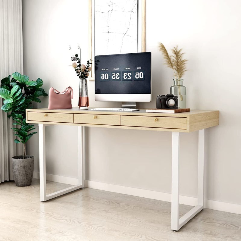 DECORILA DECORILA Square Shape Leg White Metal Table Legs Heavy Duty Desk Legs DIY Furniture Legs Dining Table Coffee Table Office Desk Tables desktops Kitchen Tables Counter Tops White Pack of 2  - Image 5