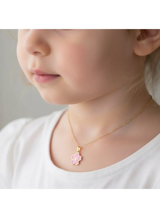 Ruby Art Gold 18K Pure Gold Pendant for Girls, Premium Shine & Elegant Design - 1.19 Gram - Image 3