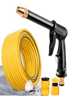 fashionhome Household High Pressure Long Barrel Injection Water Hose for Cleaning Purposes with 10 Meters Pipe  - Image 1