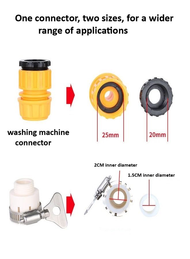 fashionhome Household High Pressure Long Barrel Injection Water Hose for Cleaning Purposes with 10 Meters Pipe  - Image 5