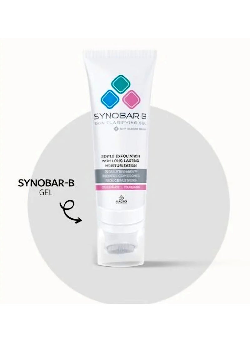 Synobar Skin Clarifying Gel With Built-in Silicone Brush 100 ml - Image 3