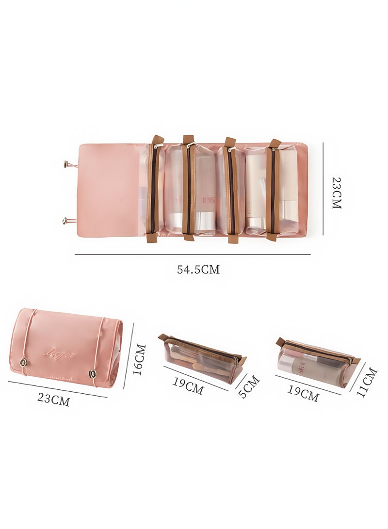 Organizer Makeup Case Toiletry Bag Foldable and Waterproof Storage Bag - Image 3