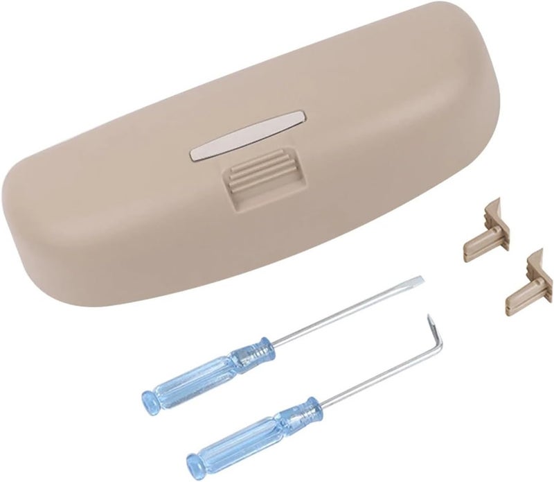 QASULER Car Sunglasses Holder for Skoda - Image 1