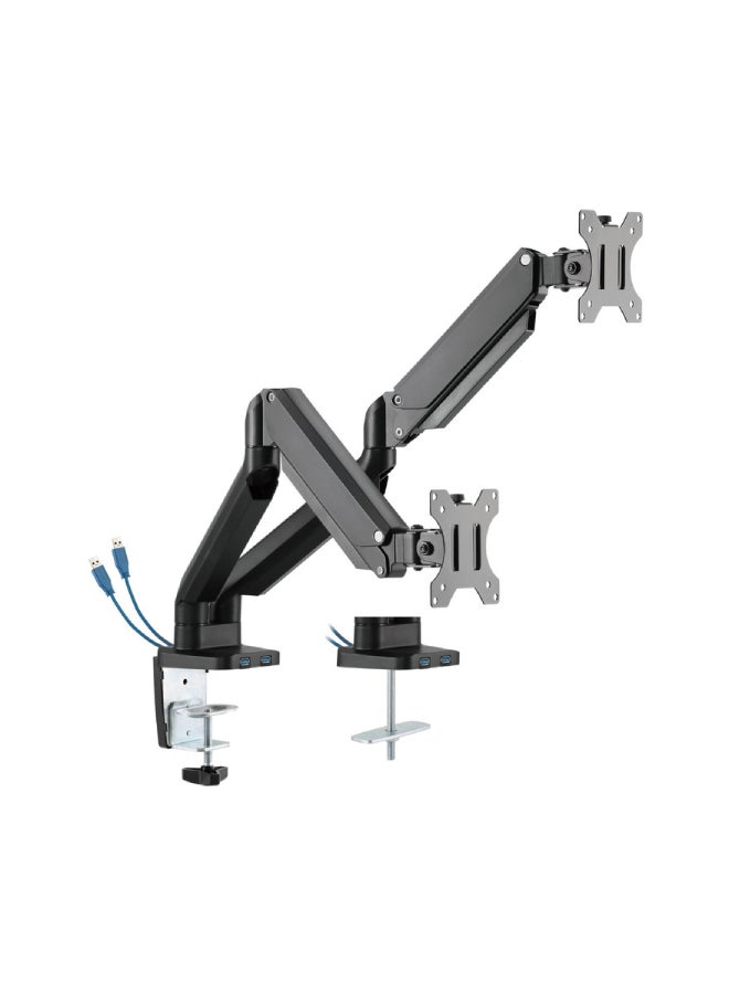 TWISTED MINDS Dual 17"-32" Monitor Arm Aluminum Desk - Image 1