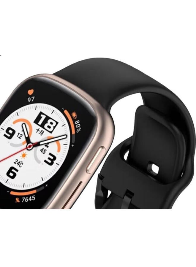 CHENSONG Silicone Watch Strap For Honor Watch 4, Unisex Sports Replacement Wristband - Image 2