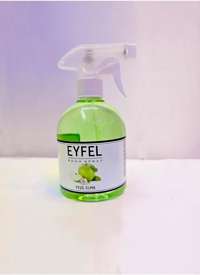 آيفيل معطر جو برائحة التفاح الأخضر من EYFEL للمنزل والمكتب - 500 مل  - Image 2