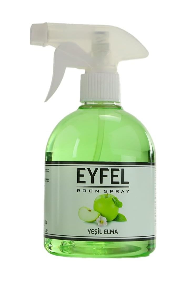 آيفيل معطر جو بخاخ برائحة التفاح الأخضر - 500 مل، عطر يدوم طويلاً للمنزل والمكتب
