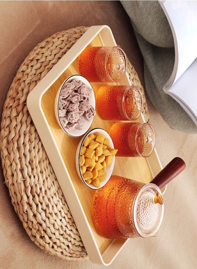 HOMESTAR Set of 3 melamine trays for serving tea and coffee  - Image 4