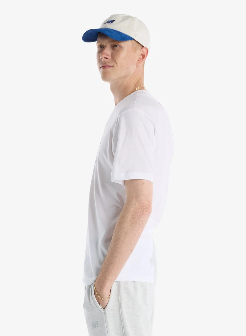 New Balance WHITE (WT) City Walk T-Shirt for Men | Best Price UAE
