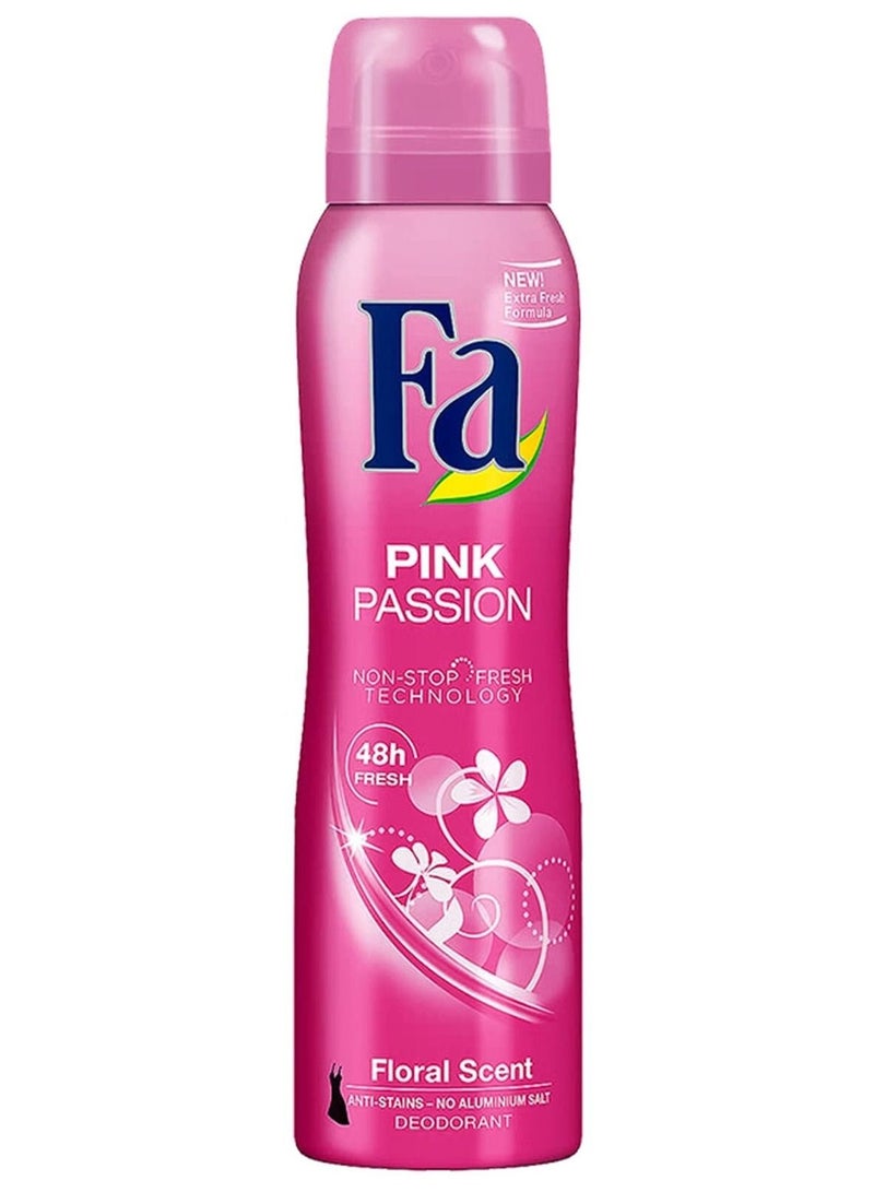 Fa Pink Passion Deodorant Spray For Women 150 ml