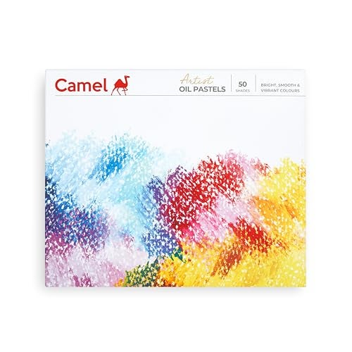 Camel Artist Oil Pastels 50 Shades - Multicolor - Image 1