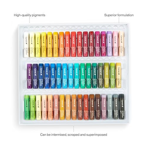 Camel Artist Oil Pastels 50 Shades - Multicolor - Image 2