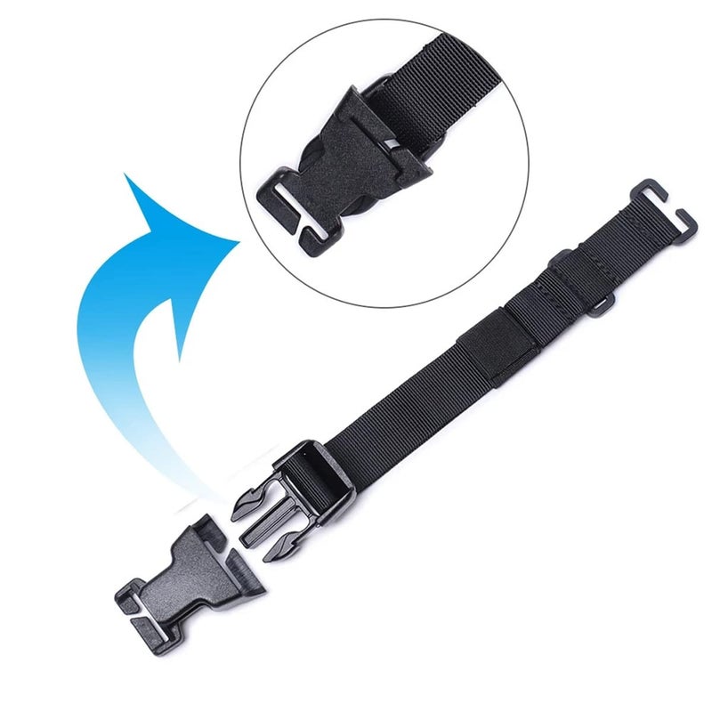 AZB 6 Pcs MOLLE Tactical Straps Adjustable Backpack Straps Attachment Webbing - Image 4