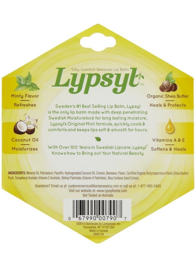 lypsyl Lypmoisturizer Orginal Mint 0.1 Oz. - Image 3
