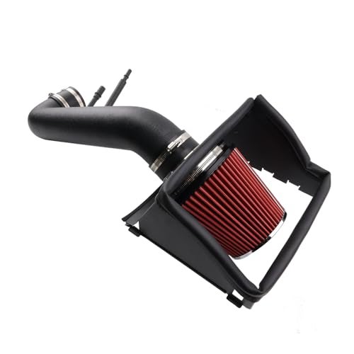 VVORHSBELL Cold Air Intake Kit Compatible with 2015-2020 Ford F150 5.0L V8 Aluminum Intake System with Heat Shield Replacement OEM -10555 - Image 1