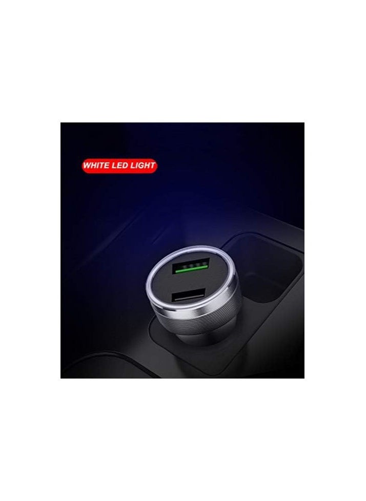 Generic - USB Charging Rapidly Car Charger with OnePlus Dash Charge USB Data Cable - Image 1