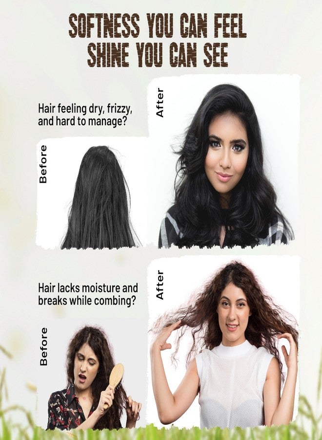 Herbishh Rice Water Conditioner Bar, Moisturizing & Strengthening, Solid Soap for Dry, Damaged & Thinning Hair, With Fermented Rice & Natural Oils, All Hair Types, Paraben-Free & Sulfate-Free, 3.53 oz - Image 5