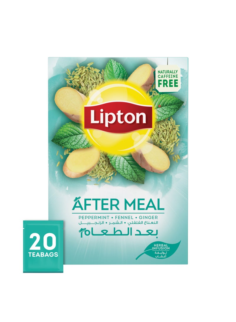Lipton Herbal Infusions After Meal Tea - Image 1