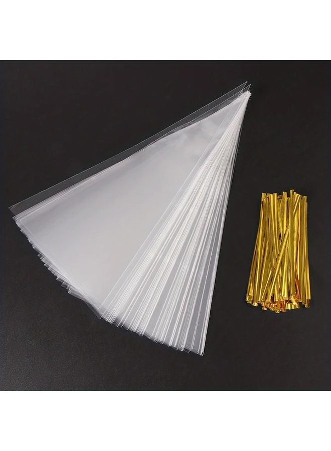 50 Pcs Candy Packaging Bags For Wedding Birthday Party Gift Popcorn Sub Packing - Image 1