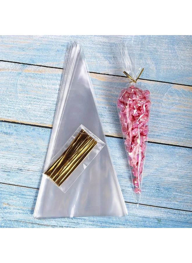 50 Pcs Candy Packaging Bags For Wedding Birthday Party Gift Popcorn Sub Packing - Image 5