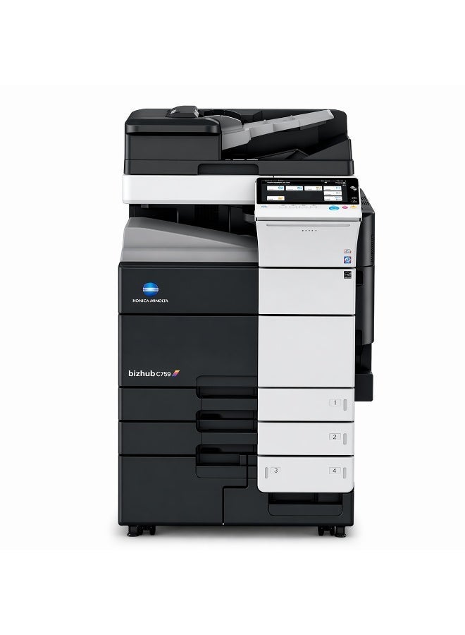 Konica-Minolta Konica Minolta Bizhub C759 A3 Color Multifunction Printer | Print Copy Scan | 75 PPM | Refurbished Grade A - Image 1