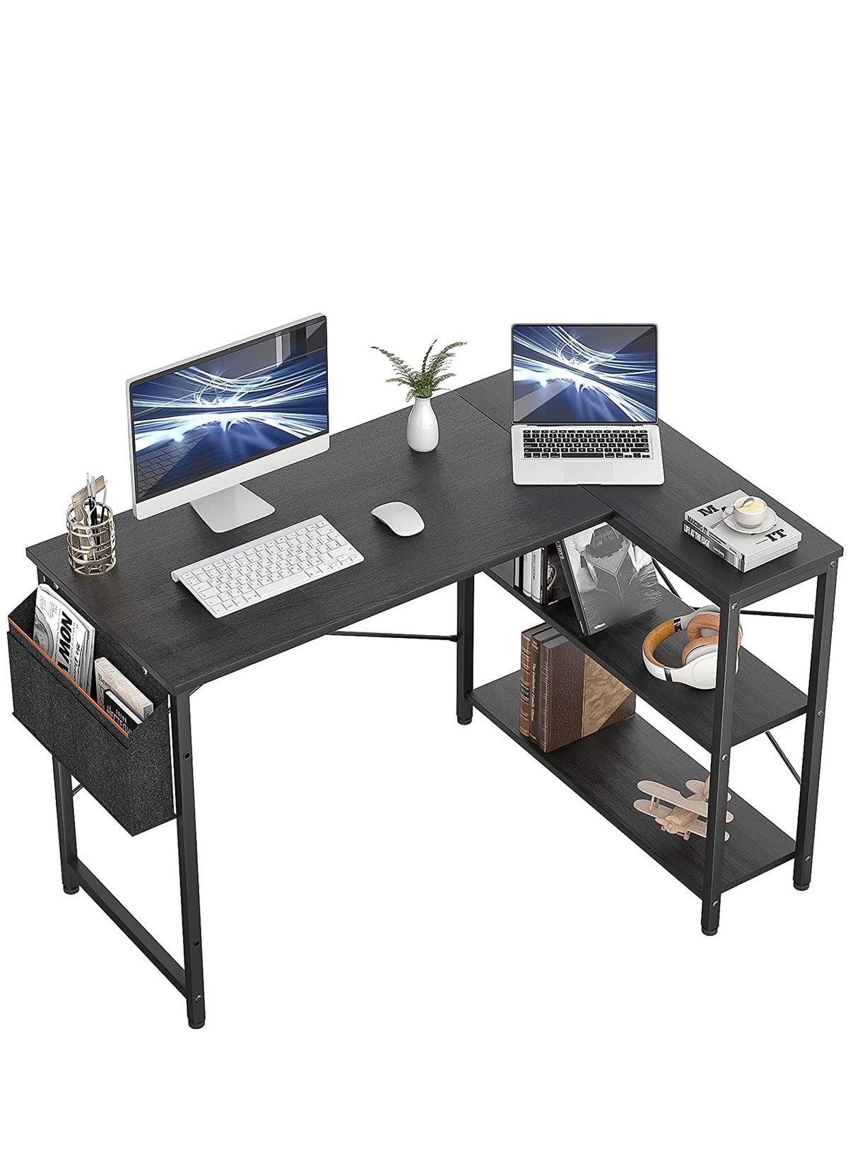 Computer Desk Riyadh ZUIHAO L Shaped Computer Desk, L-Shaped Corner Desk With Reversible ...
