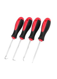 uptodateproducts uptodateproducts 4Pcs Durable Car Hook Oil Seal ORing Seal Remover Pick Set Craft Hand Tools  - Image 1