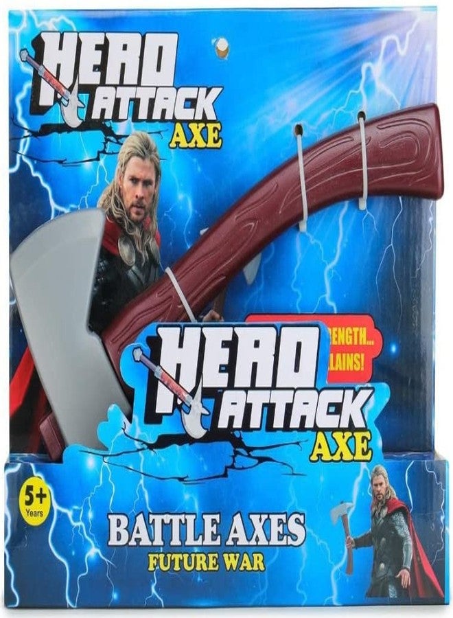AGAS Plastic Weapon Toy Collection School Play Drama or Party Dress up Kids Toy Weapon Collection for Boys and Girls (Axe) - Image 4
