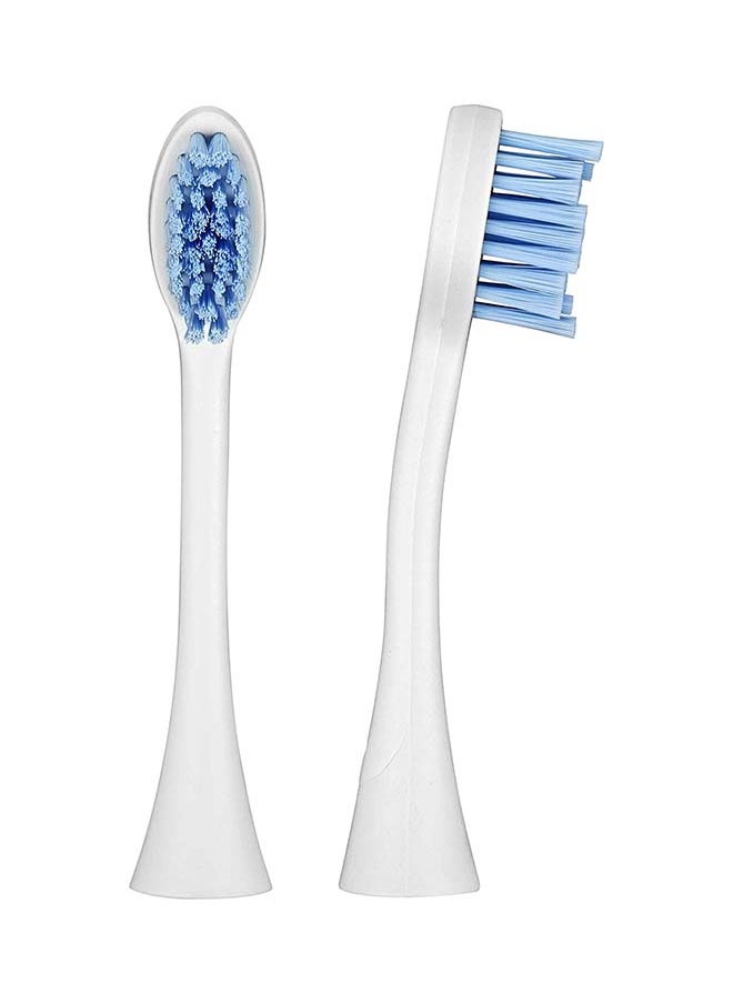 CURAPROX رؤوس فرشاة الأسنان البديلة Curaprox Hydrosonic CHS 200 Sensitive Duo، قطعتان - رؤوس فرشاة الأسنان الكهربائية Curaprox / رؤوس فرشاة الأسنان البديلة - عبوة من قطعتين  - Image 1