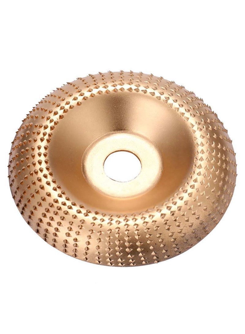 NIBEMINENT Sanding Carving Rotary Tool Abrasive Disc For Angle Grinder Gold  - Image 1