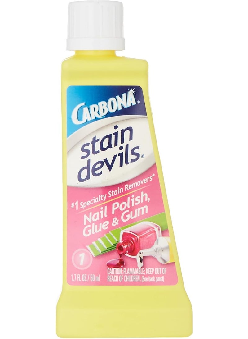 CARBONA Stain Devils Stain Devils Nail Polish Glue Gum Remover 50 ML - Image 1