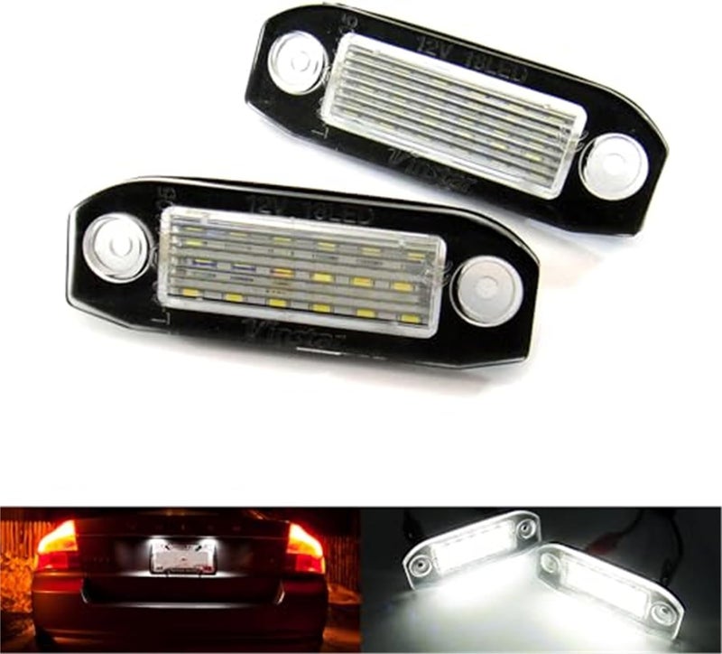 Wivplex 2x LED License Plate Light for Various Car Models - Image 2