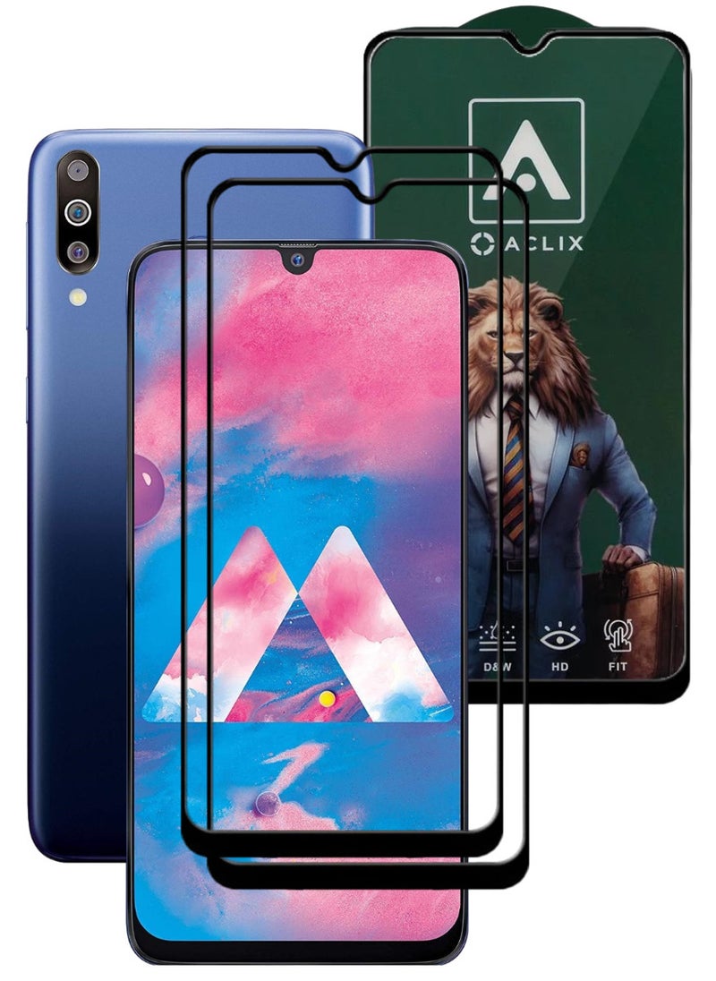 ACLIX 2 Pieces Antistatic ESD Dustproof Premium Quality High Definition Tempered Glass Screen Protector Designed For Samsung Galaxy M30 - Image 1