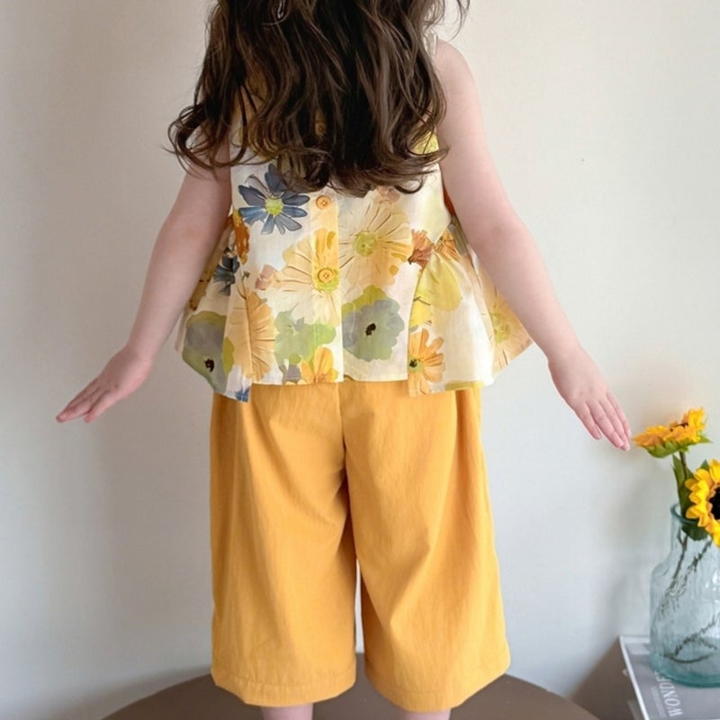 ChicPoint 2 Pcs 2-7years Girls Pants Suit - Image 3
