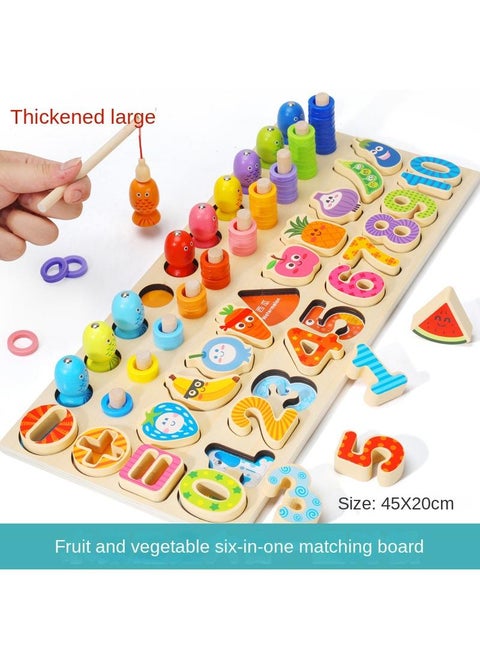 Magnetic Fishing Multi-functional Matching Building Blocks