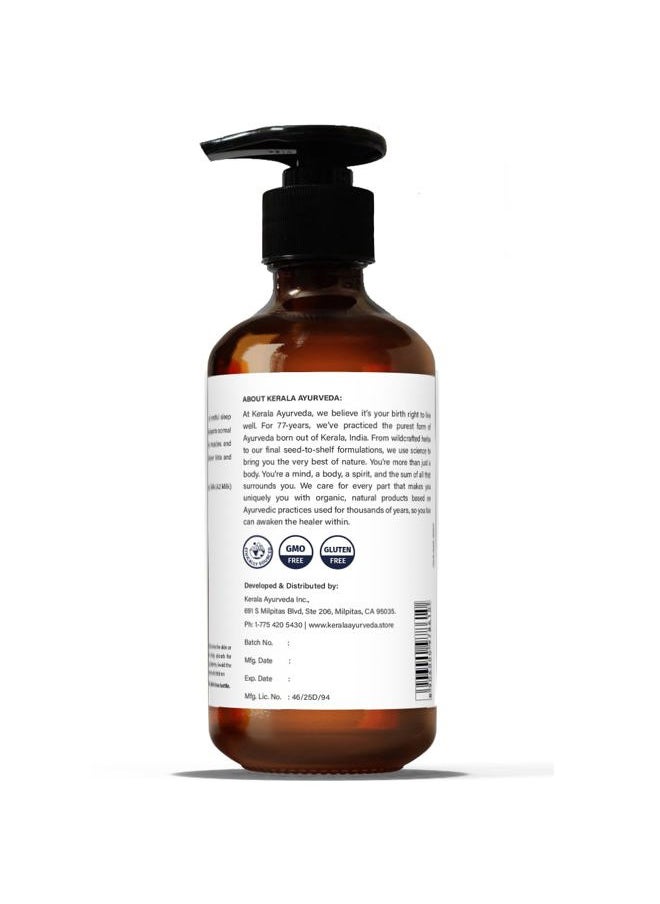 Kerala Ayurveda - Calming Body Oil (Ksheerabala Thailam) - 6.8 Fl Oz | Daily Herbal Body Massage Oil | Revitalising Body Oil |Muscle and Joint Support | Foot Massage Oil - Image 1
