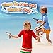 ALLROAD 2 Pack Water Guns for Kids Squirt Gun Water Blaster Soaker Water Pistol Toys for Toddlers Child Boys Girls Ideal Summer Gifts for Swimming Pool Beach Party Outdoor Water Fighting Toy - Image 4