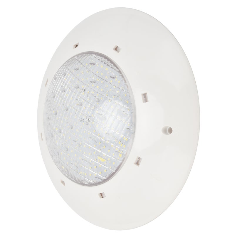 مصباح ضوئي تحت الماء LED مقاوم للماء بنظام IP68 من البلاستيك مثبت على الحائط لمسبح تيار متردد 12 فولت ضوء دافئ (18 واط 1800 لومن) - Image 3