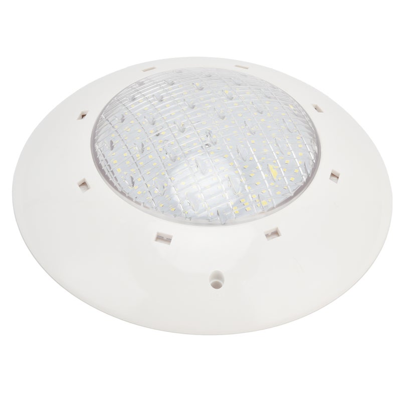 مصباح ضوئي تحت الماء LED مقاوم للماء بنظام IP68 من البلاستيك مثبت على الحائط لمسبح تيار متردد 12 فولت ضوء دافئ (18 واط 1800 لومن) - Image 4