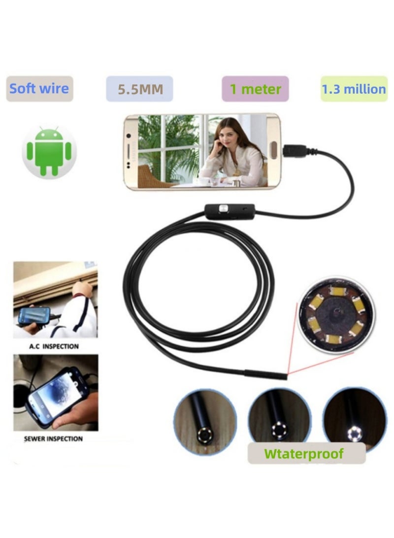 Waterproof LED Endoscope Camera High-Quality Inspection Tool - Image 2