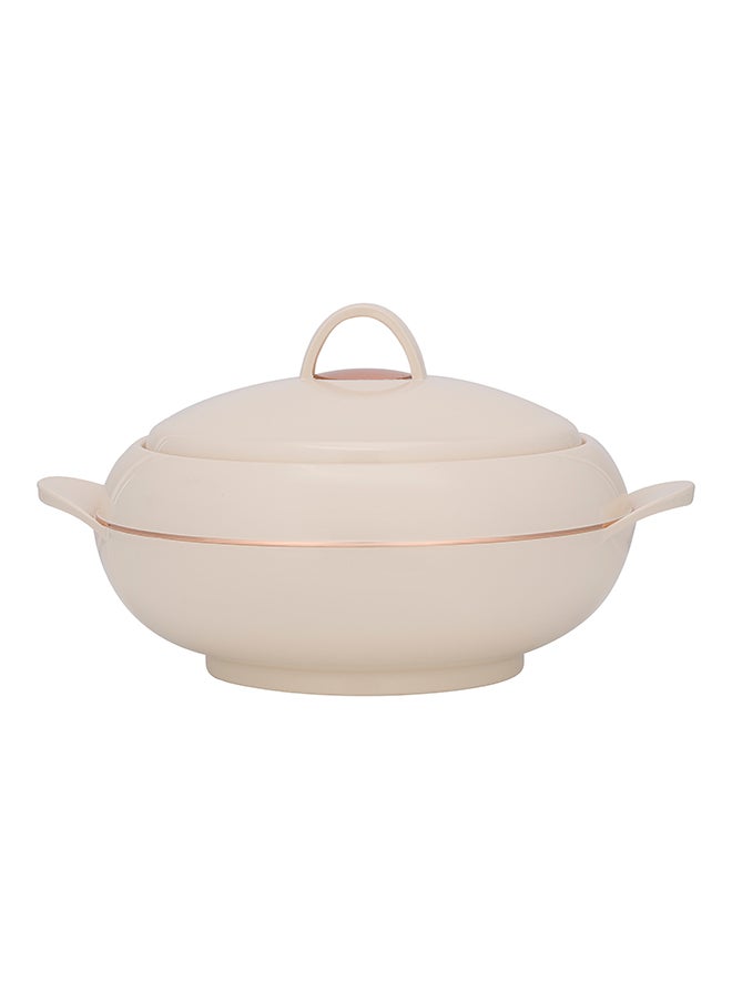 Royalford Omega Gold Insulated Casserole, Firm Twist Lock RF11150 Strong Handles 1200ml Double Wall Insulated Serving Pot, Chapati Storage Box, Roti Serving Pot, Chapati Dabba Assorted Colors - Image 1
