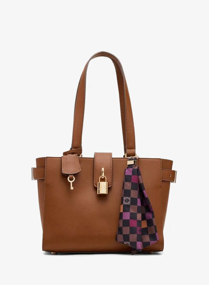 Anne Klein Scarf Detail Tote Bag