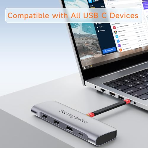 GMCELL Short Thunderbolt 5 USB-C Cable: 5-inch USBC 80Gbps Data Transfer - 240W PD Fast Charging (Black) - Image 4