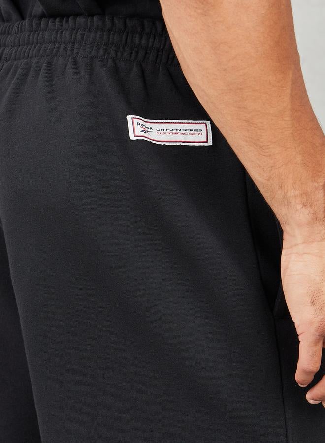 Reebok Classic Uniform Logo Detail Shorts  - Image 4