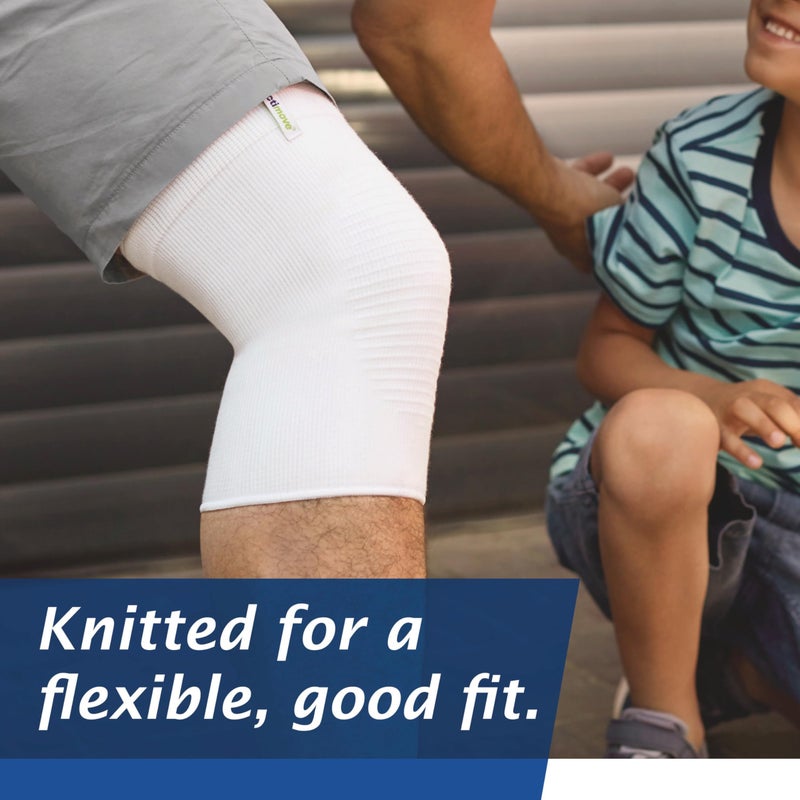 Actimove Everyday Supports Mild Knee Support - Mild Support, Lightweight, Easy to Apply for Slightly Swollen and Aching Knees â€“ White, Large - Image 4