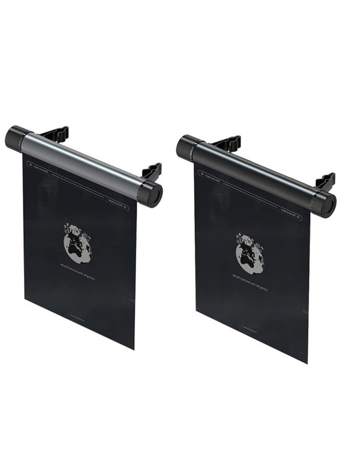 2-set Car Garbage Bag Organizer Auto Trashes Can Disposable Storage Bag with 2 Rolls Garbage Bag for Car Vehicle Truck SUV  - Image 1
