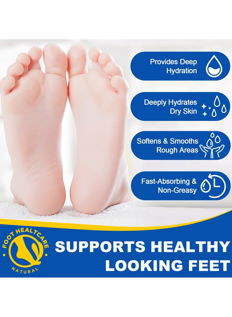 إليمي 60 ٪ اليوريا مع 2 ٪ حمض الساليسيليك اليوريا عصا العناية بالقدمين ، كريم القدم مرطب للقدمين المكسورة الجافة والركبتين والمرفعين واليدين ، يرطب ويرطب الجلد الجاف ، إزالة الكالوس وملينط الجلد -1.41oz - Image 4